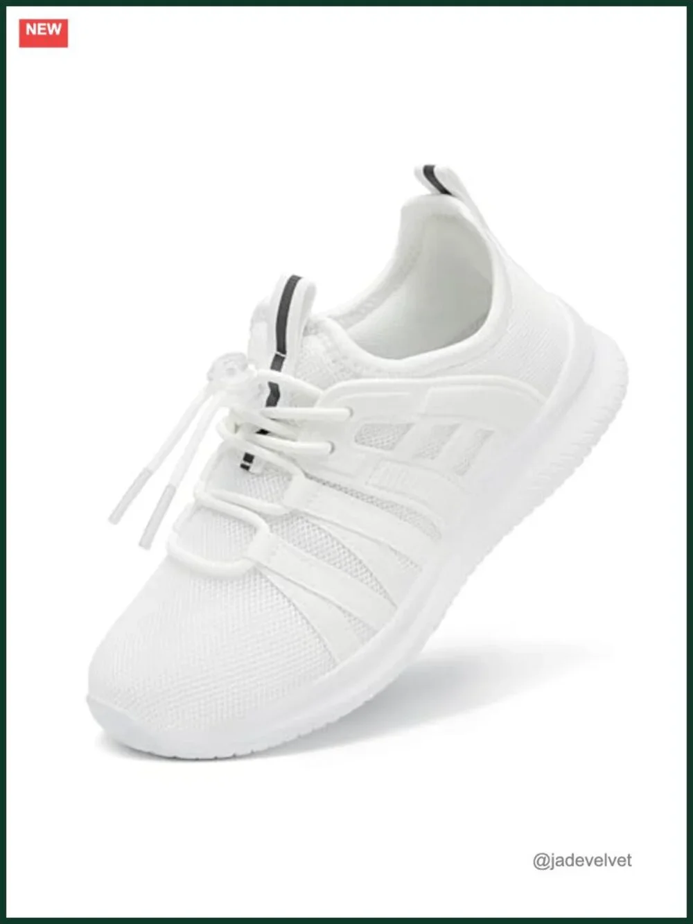 Kids Lightweight Breathable Running Shoes with Non-Slip Outsole